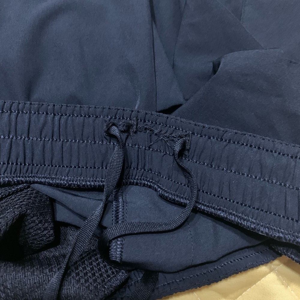 Unipro Qwick Dry Men black Drawstring Pull On Elastic Waist Cargo Shorts L - Picture 6 of 6